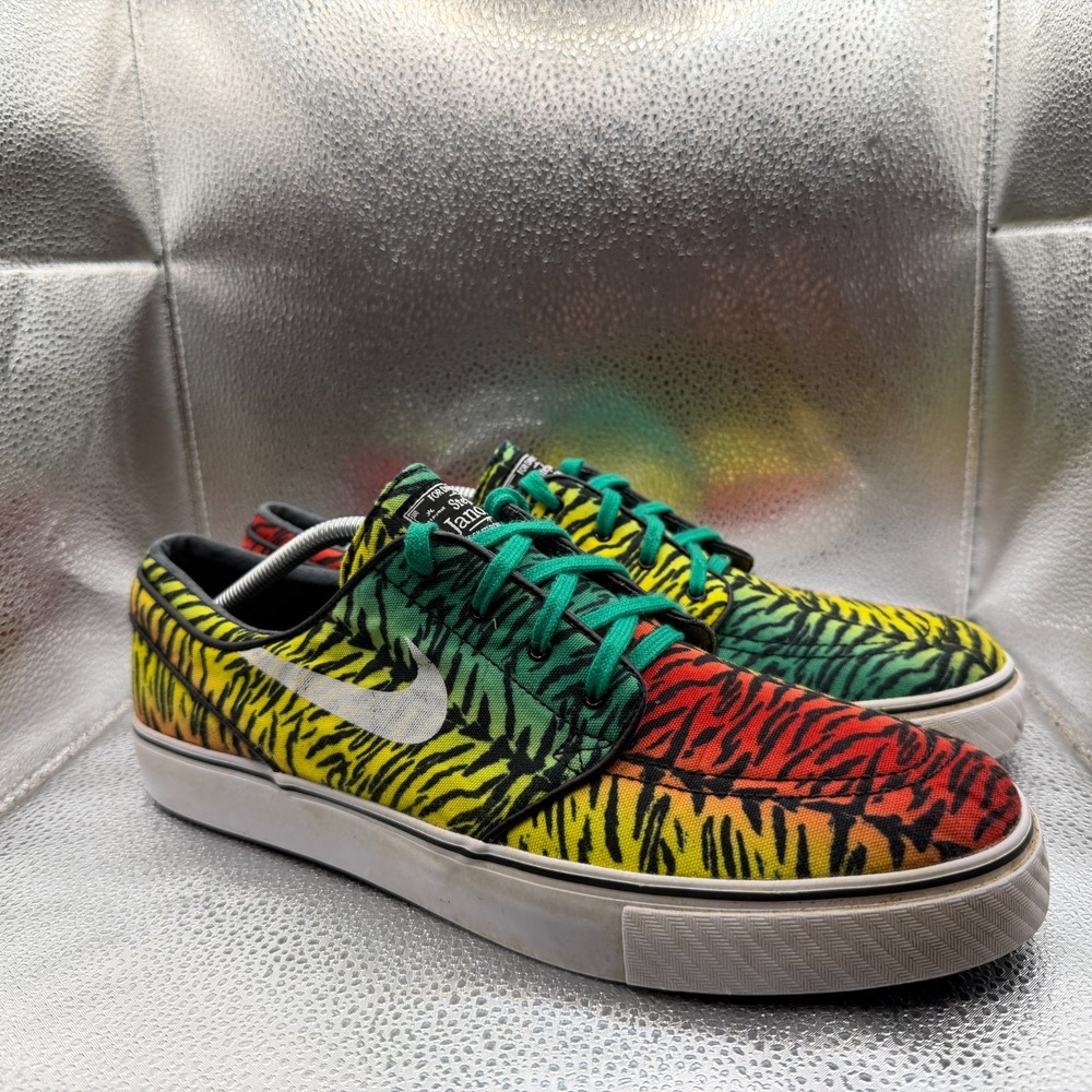 Size 12 Nike SB Stefan Janoski Zoom‎ Tiger Pack Red Sneaker Shoes 615957-613